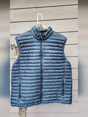 Eddie Bauer Quilted 80%Down  20% Feathers Puffer Vest